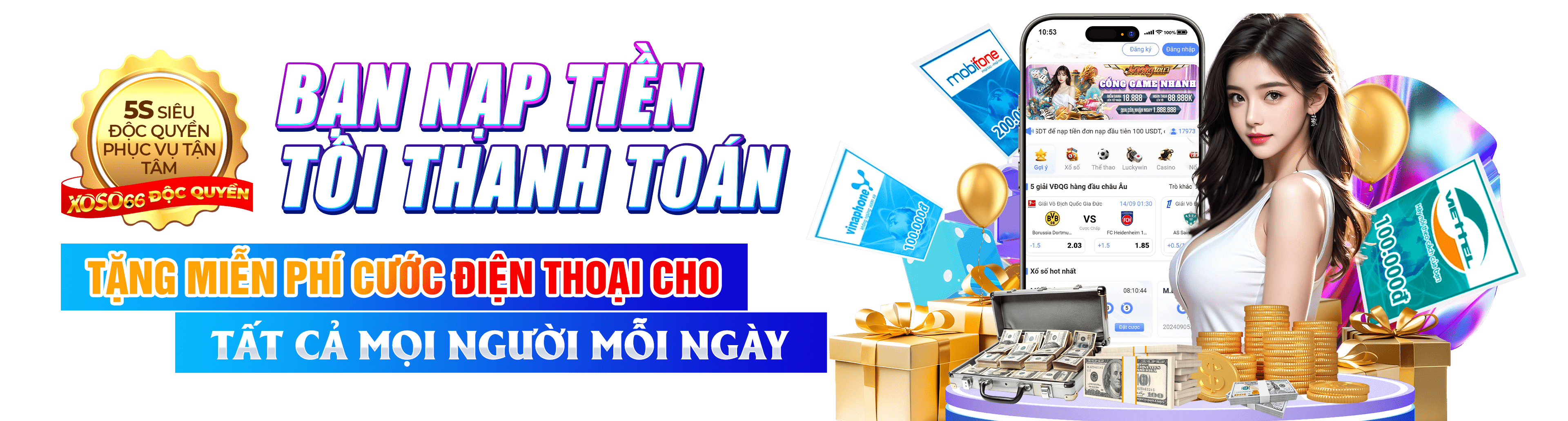 Hình ảnh quảng cáo của az668 hiển thị nền tảng và các lợi ích